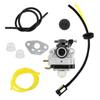 8pcs/set Carburetor Kit For Mitox MI1E34F.1.2 261L 281MT 28MT 271MT 27MT 171M Carburetor Gasket Starter Ball Fuel Line Filter