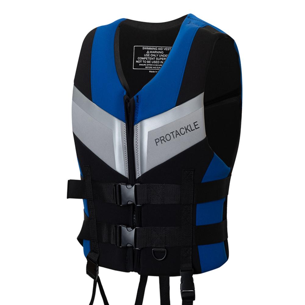 Redningsvest Neopren Flytekraft Drifting Kajakk Redningsvest Justerbar spenne Voksne Surfe Vannsport Svømming Redningsvest