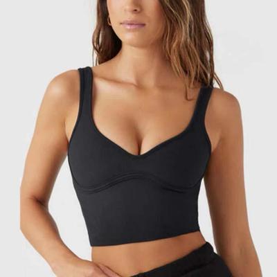 Women's Breathable Yoga Vest: Comfortable, Beautiful Back, Fitness Top with Straps.
