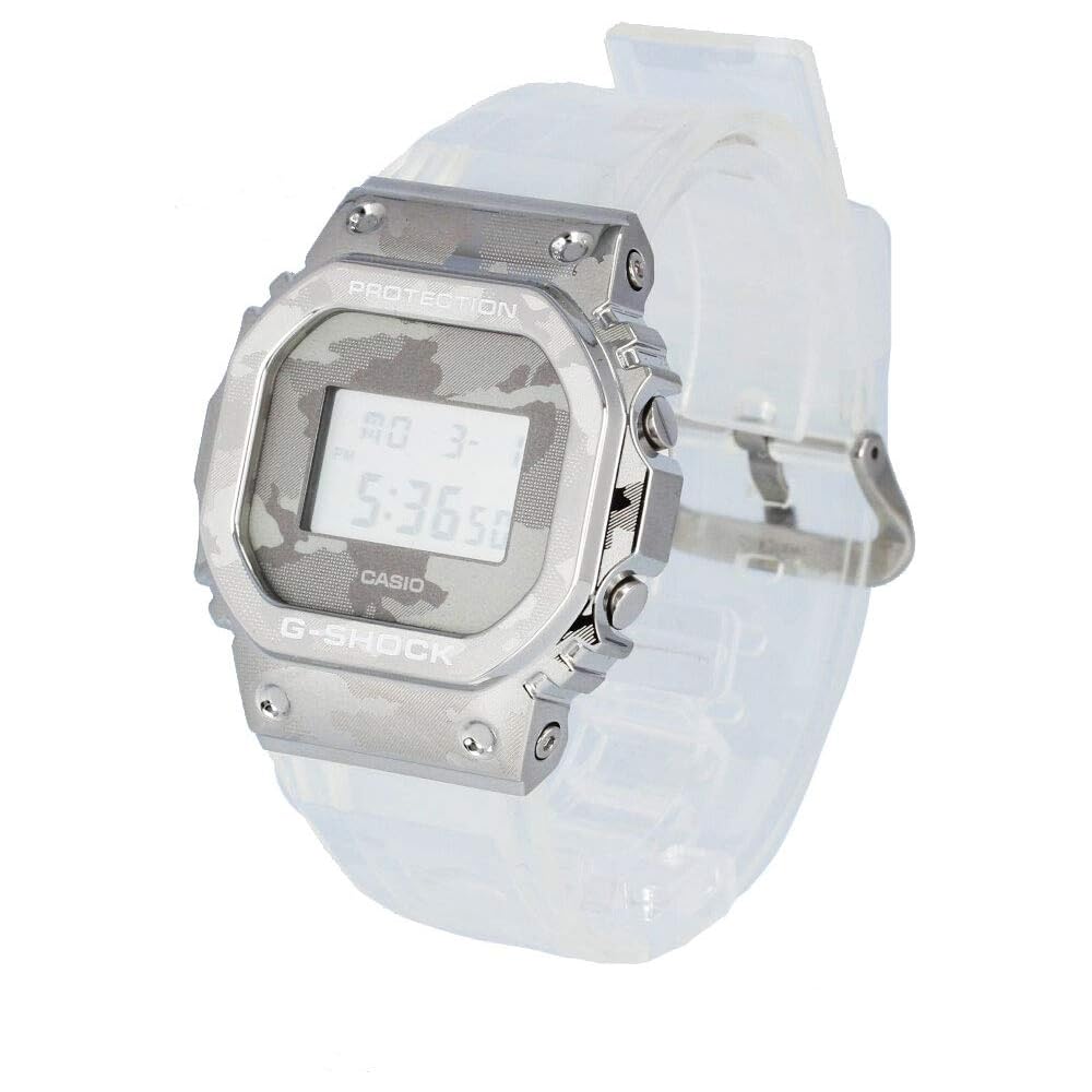 Casio G-Shock GM-5600SCM-1 Digital Watch Men s Women s Metal Camouflage Skeleton Design