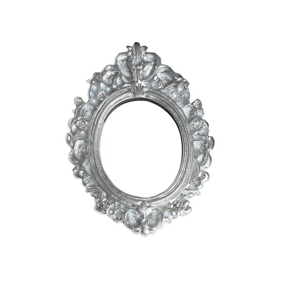 Barock Mini-Bilderrahmen Retro Kleiner Fotorahmen Vintage Winziger Fotorahmen DIY Zubehör für Schmuck Handyhüllen Kühlschrankmagnete Basteln