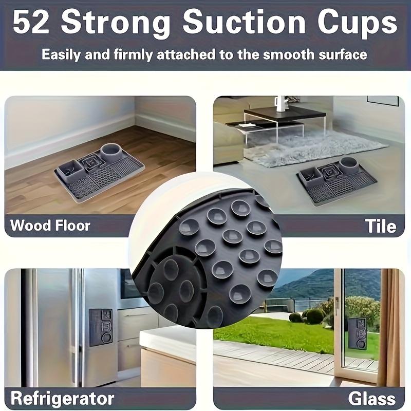 E52 Powerful Suction Cup | 6-In-1 Multifunctional Pet Slow Feeding Lick Mat - Alleviates Anxiety And Promotes Health