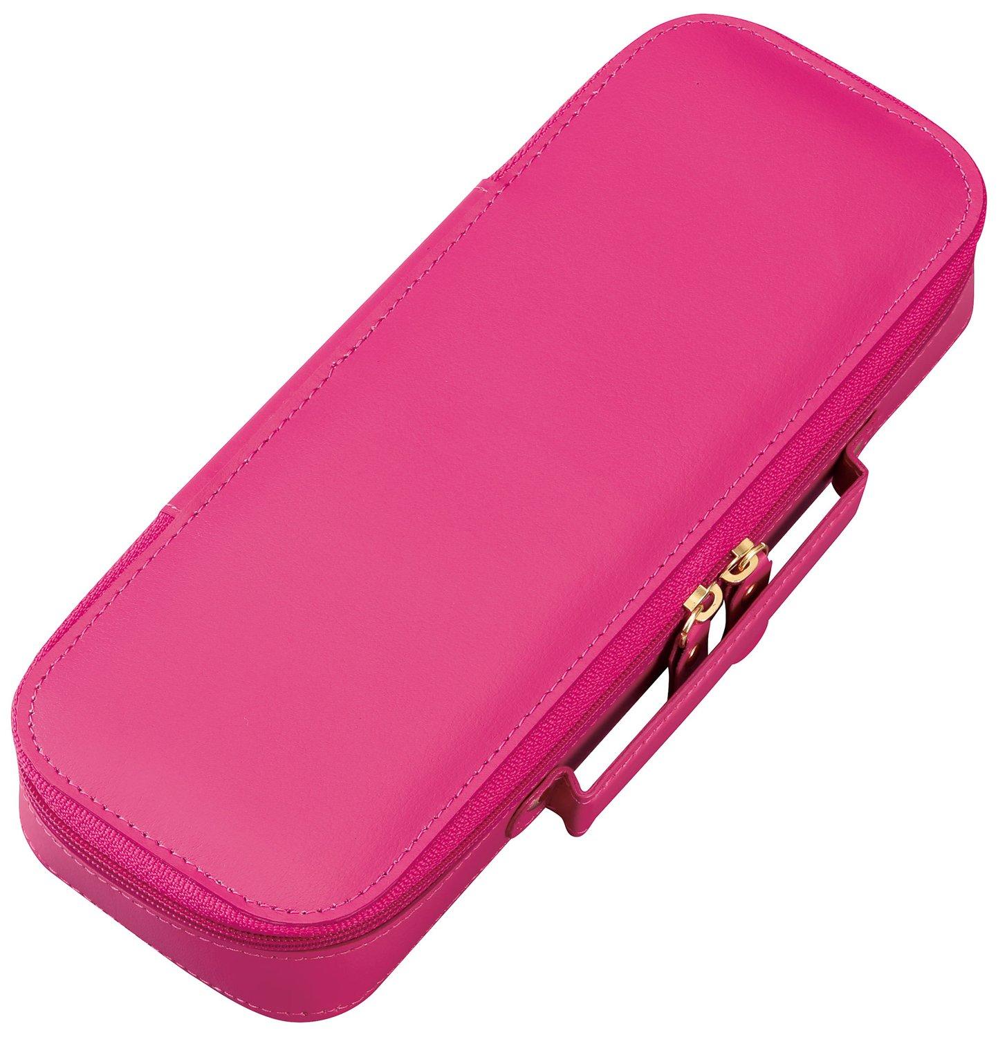 Raymay Fujii Pen Large Topliner Pink FSB602P Case, Capacity, Leather,