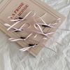 3Pcs Sweet Thin Silk Ribbon Bowknot Hair Clips  Cute Barrettes For Women Girls Colorful Lace Hair Clip Hair Accessories