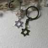 Hot Selling Six-Pointed Star Pendant Keychain Jewelry