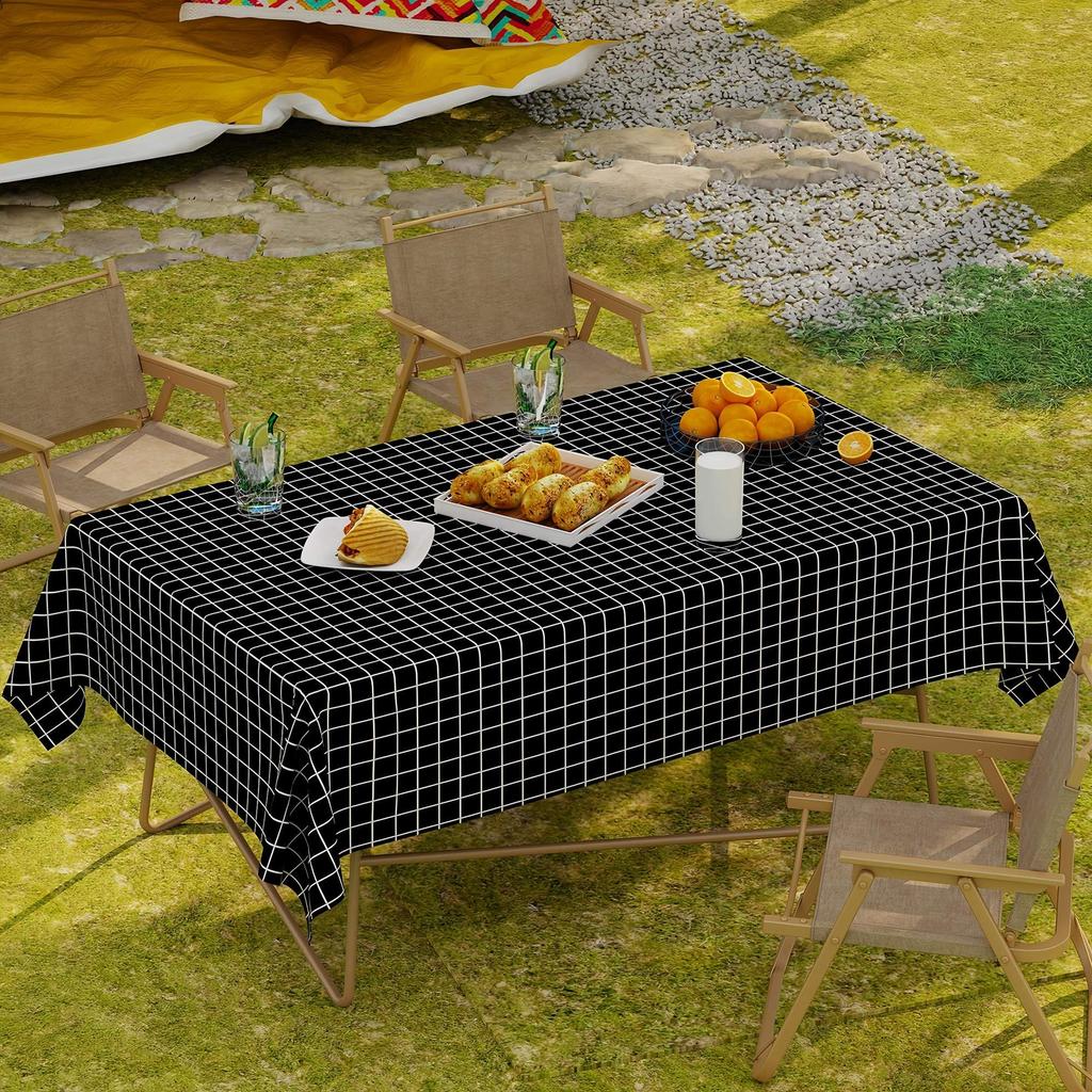 Outdoor Pastoral Style Camping Picknick Tischdecke Leichter Luxus High-End Wasserdicht Ölfest Sonnenschutz Grillen Frühlingsausflug Einweg-Tischdecke