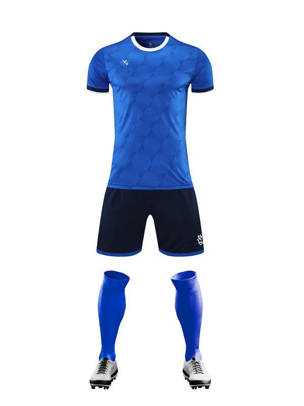 Short Sleeve Football Suit Men's and Women's Adults Children's Breathable Quick-Drying Training Sports Suit Football Suit