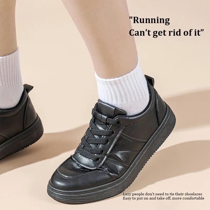 No Tie Lazy Shoelaces Tieless Shoelace Buckle Magnetic Shoe Laces Quick Release Clasp Lock for Sneakers Canvas Casual Shoe Boots