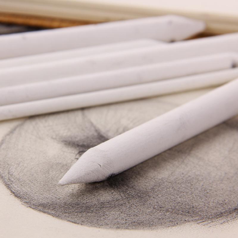 3/6Pcs Double Head Durable Blending Stumps Art Sketch White Drawing Tools Smudge Paper Pencil School Stationery Supplies