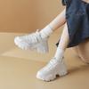 Augustine dad shoes women's summer 2025 new casual little white shoes muffin thick-soled fried street white sneakers