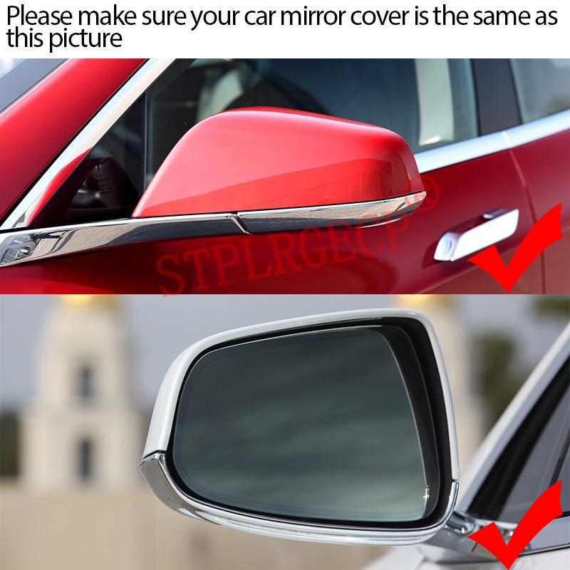 Auto Car Left Right Hand Side Door Wing Reaview Mirror Glass Heated Replacement for Tesla Model S 2012- LH RH