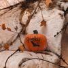 Halloween Pumpkin Statue Decorative Figurine Decoration Art Crafts Desktop Ornament for