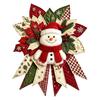 Gesteppte Weihnachts-Türdekoration Nähset mit festlichem Stoff für DIY-Feiertagsbastelarbeiten