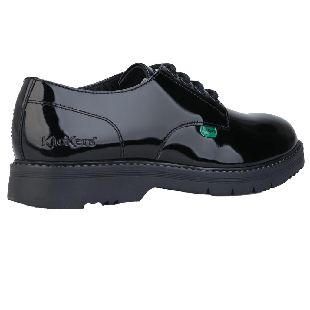 Kickers Damen/Damen Finley Lackleder Schnürschuhe