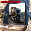 Kenworth 5D Diamond Painting Round Diamond Rhinestones Mosaic Diamond Embroidery Wall Paintings Rhinestones Gift Frameless