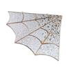 Halloween Spider Web Corner Decoration Frightful Halloween Glass Spiderweb Door Corner Elegant Home Hanging Ornament