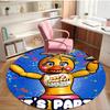 Five Nights at Freddy's Print Round Rug, Washable Floor Carpet, For Entryway Dorm Laundry Room Office Study, Home Decor Birthday Christmas Gift