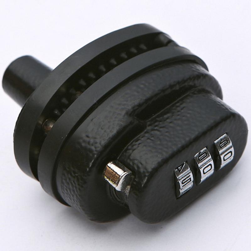 Anti-theft Security Lock UniversalMountain Bike Lock Black Password Key Lock Cycling Durables Safety Supplies