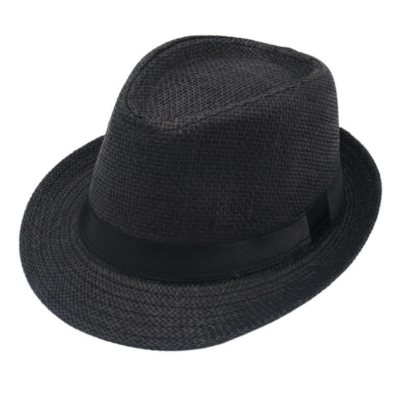 Frühling/Sommer Moderner Zylinder Hutband Trilby Panama Jazzhut Popmusiker Verkleiden Verkleiden