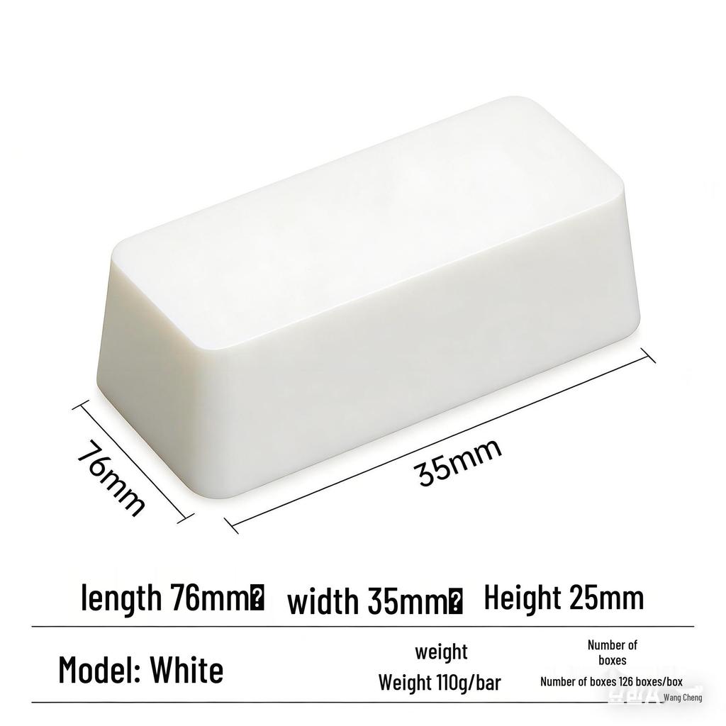 Stainless Steel Polishing Wax Set: Red, Black, Blue, White, Green Wax