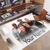 Custom Rug Backstreet Boys Pattern Print Name Text Soft Non‑Slip Floor Carpet for Home Indoor Decoration