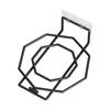 Wall Mount Washbasin Storage Rack Strong Load-bearing Rust-Proof Multifunctional Bathroom Storage Organizer