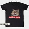 Lustiges Radiohead The Bends Lustiges Radiohead Katze Unisex Schwarzes T-Shirt S-5XL Unisex T-Shirt