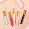 1/6-pack Mild and Soft, Suitable for All Skin Types Professional Silicone Mask Brush for DIY Facial Mask Mud Application