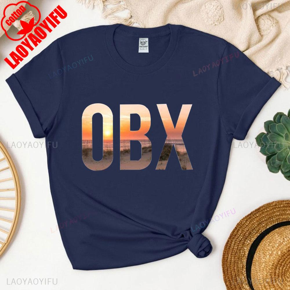 Ráj na Zemi Outer Banks Unisex Tričko Fanoušci seriálu Outer Banks Merchandise Letní dovolená Bavlněné tričko Plážové tričko Topy