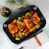 Rectangular Enameled Roasting Pan 4.8 L, 38x24.5x7 Cm