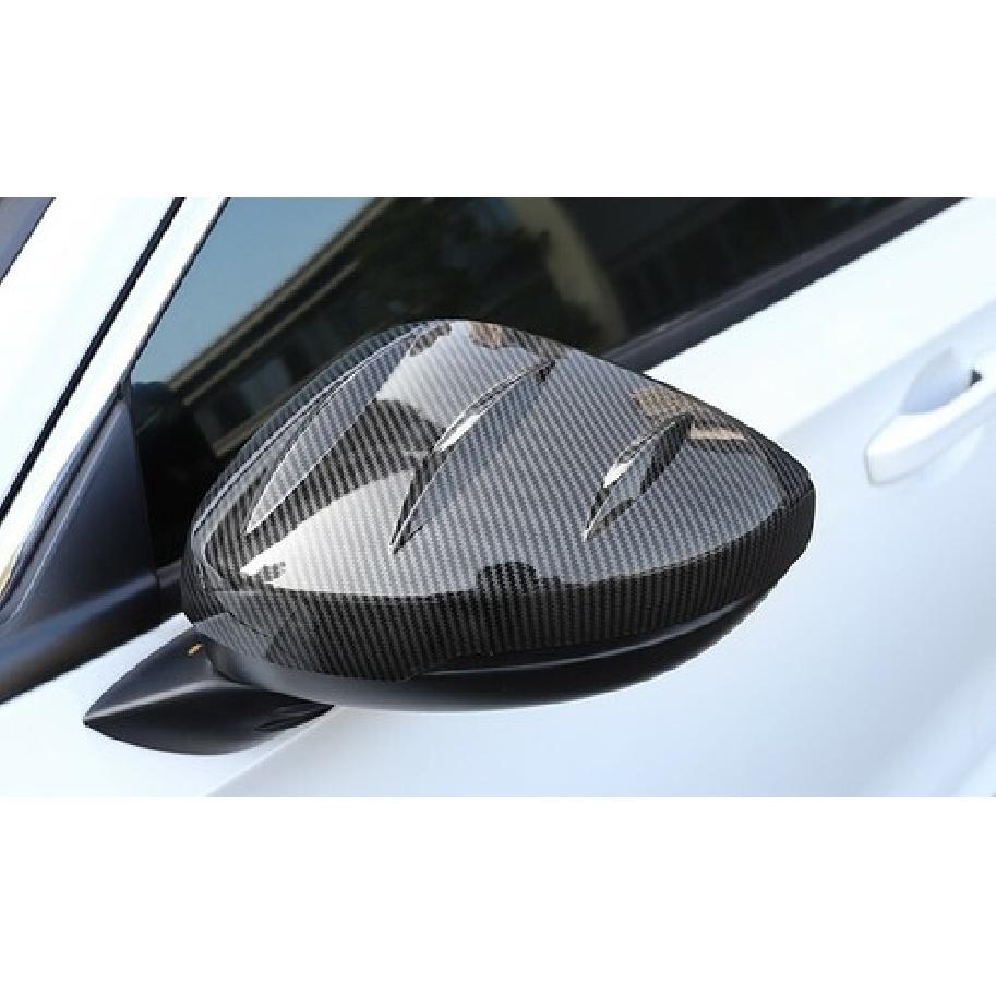 ABS Rearview Carbon Fiber Cover Cup Mirror Trim For - Honda Civic Sedan