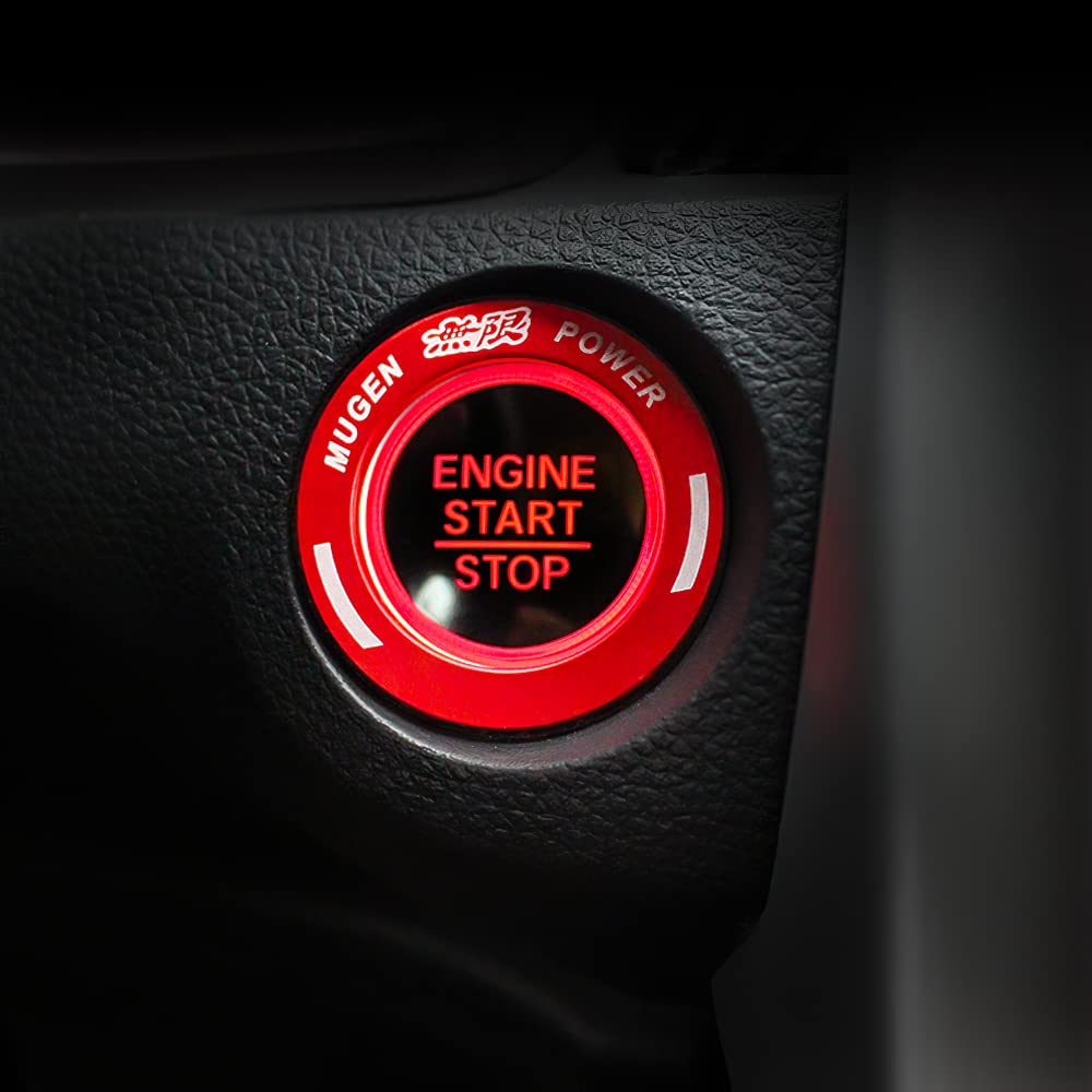 

Onami CIV62-R Honda Civic Engine Start Ring Interior Panel Interior Parts Accessories Honda 10th Generation CIVIC FC1/FK7 Aluminum 1P (Red) 10th generation engine start ring красный