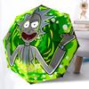 1pc Rick and Morty Automatic Opening/Closing Folding Umbrella with 8 Ribs, Portable Sunshade Umbrella Birthday and Holidays Gifts Yy250105145