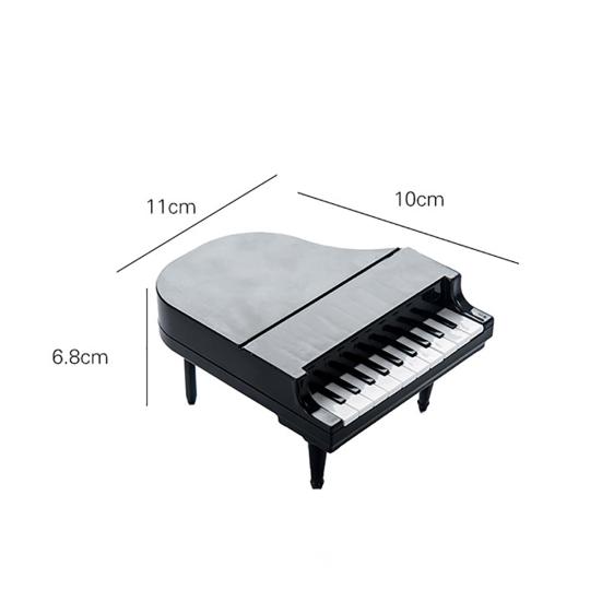 9Pcs Piano Snack Cake Fruit Forks Home Cutlery Dessert Toothpicks Tableware