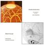 Colorful Flame Aroma Diffuser: Planet Design, Humidifier & Essential Oil Desktop Plug-In