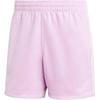 Originals Striped Elastic Waist Fitted Three-Quarter Sports Shorts Men Shorts Pink JC6516