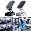 1-3PCS Magnetic Car Phone Holder 720 Rotatable With Magnetic Sheets Foldable Car Navigation Holder Smartphone Mobile Stand