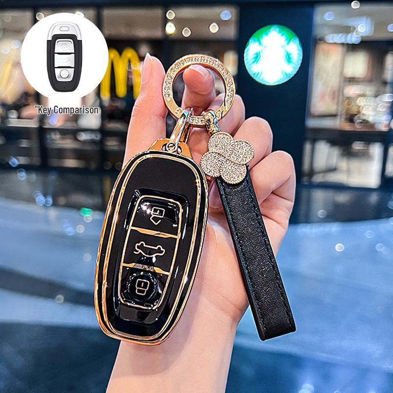 High-End Personalized Protective Shell for FAW Hongqi H7 Key - Stylish Unisex Design