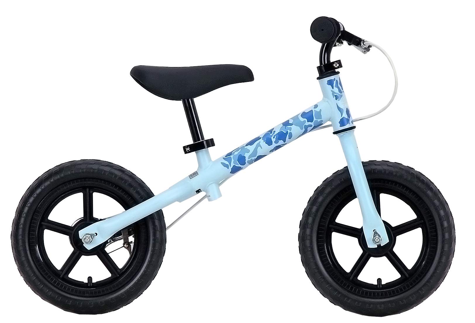 

Captain Stag Kids Running Bike, Pedal-Free Bicycle with Brakes, Training Bike, Size 18, Blue Camouflage, CANP OUT YG-1209