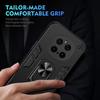 For Honor Magic7 Pro 5G Case PC+TPU Drop Defend Phone Cover with Ring Kickstand
