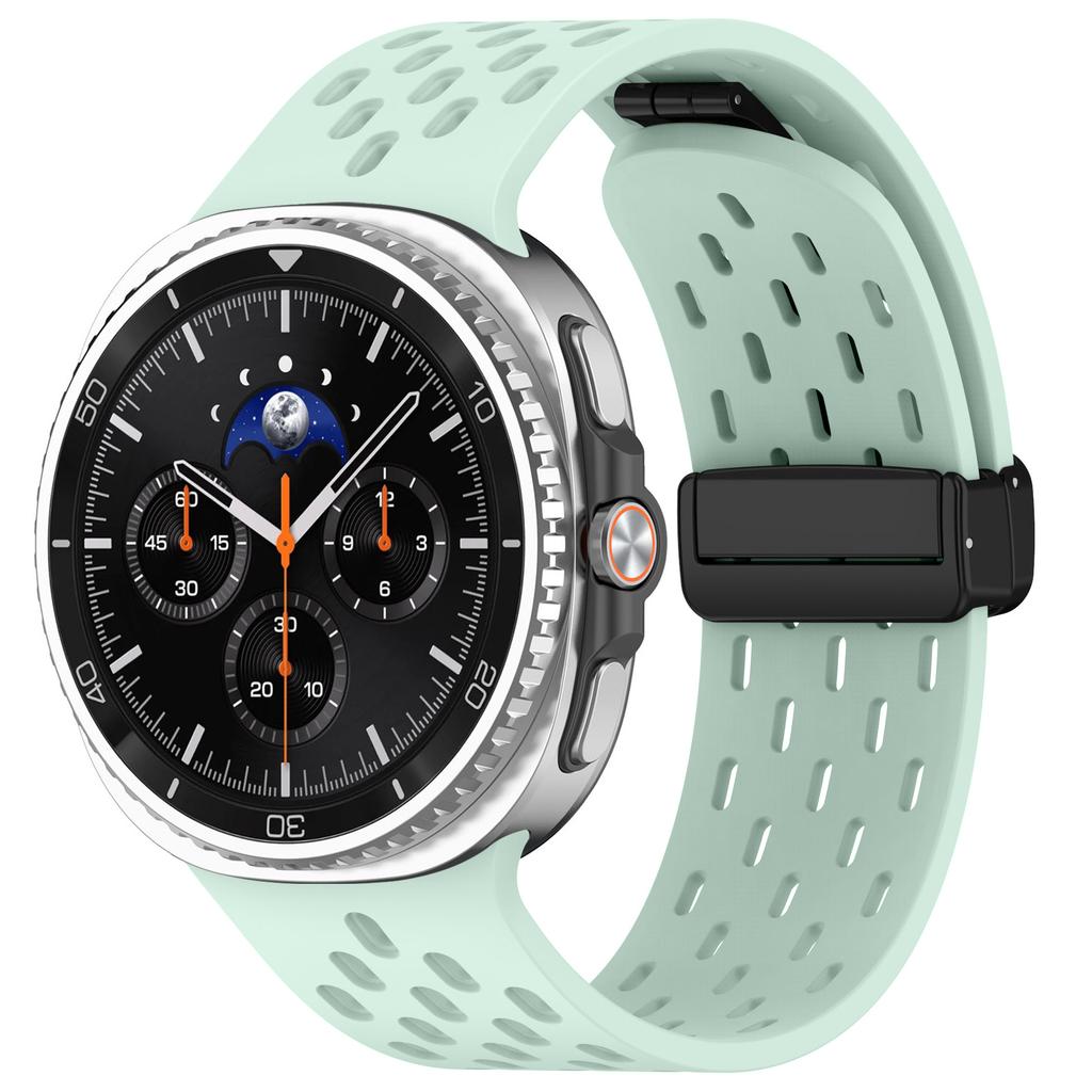 Magnetic Band For Samsung Galaxy Watch 8 44mm 40mm Strap Silicone Sports Breathable Correa Bracelet Galaxy Watch 8 Classic 46mm