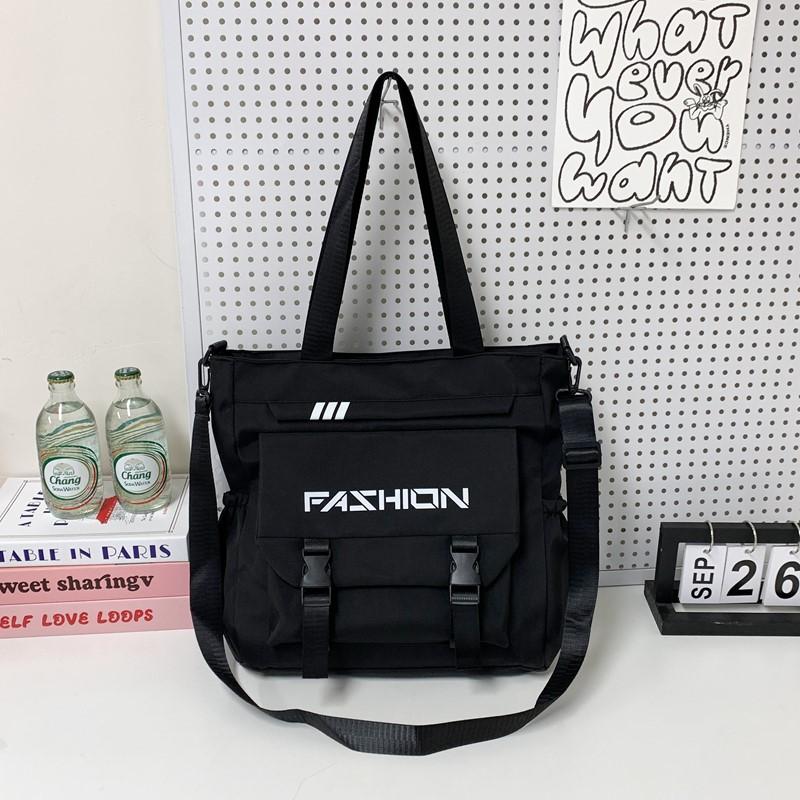 Большая вместительная нейлоновая студенческая сумка-мессенджер легкая универсальная косметичка модная повседневная портативная наплечная сумка