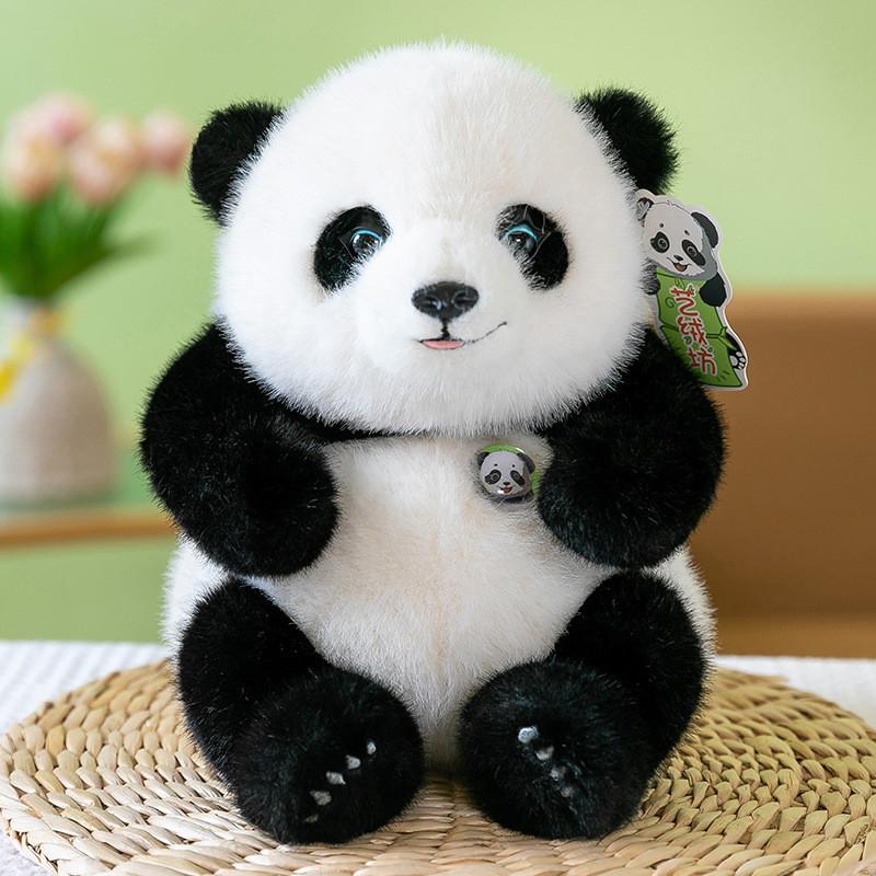 Plush Panda Doll Cartoon Doll Children Birthday Gift Souvenir Decoration Home