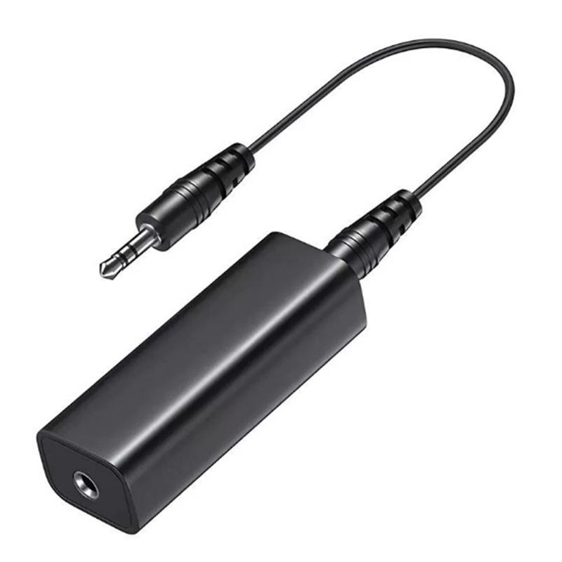 

2Pcs/Set AUX Audio Isolator 3.5-to-3.5 Noise Filter,Car Speaker Eliminator,For 3.5mm Jack Car Systems/Home Stereo,Car Accessory