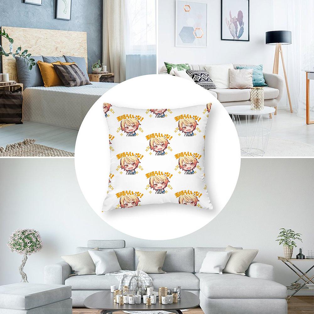 T-Tsukasa T-Tenma Pillow Case 3D Print Polyester Fiber 40*40 Cm Home Sofa Throw Pillow Cover Decoration Festival Gift