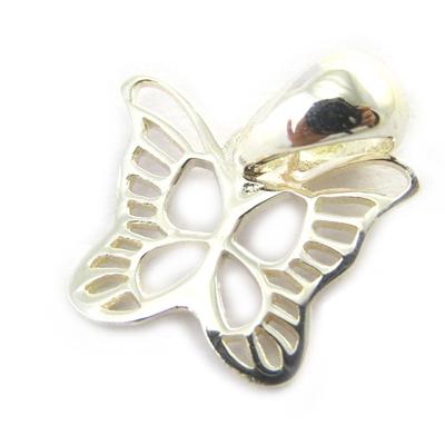 [M7130] - Silberner 'Schmetterling'-Anhänger