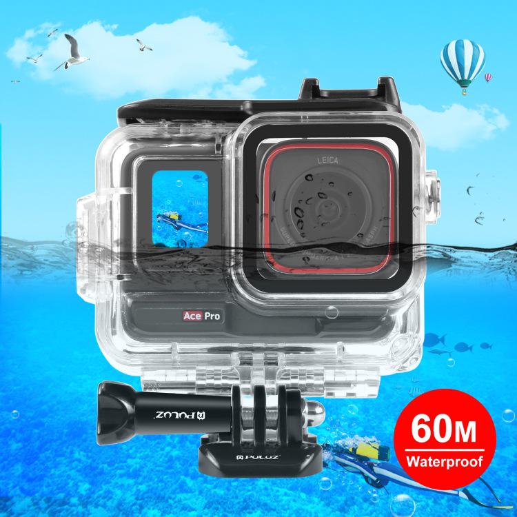 PULUZ Diving Case for Insta360 Ace Pro/Pro 2 - 60m Waterproof