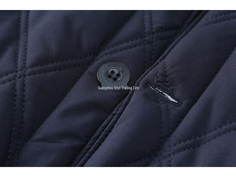 Men's Thickened Lambswool Cotton Jacket for Dad and Grandpa - Warm Winter Outerwear for Middle-Aged and Elderly.
