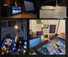 Eye-Protecting LED Bedside Clip Lamp for Dorms and Bedrooms