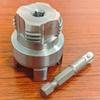 Pipe Threading Tool, PVC Pipe Threader 1'' DN25 Internal & External Pipe Threading Tool for Water Plumbing